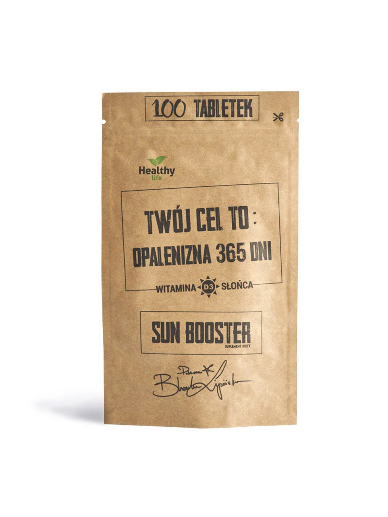 VAŠIM CIEĽOM JE opálenie na 365 dní, Sun Booster (JEDNODUCHÝ DEŇ) 100 tabliet