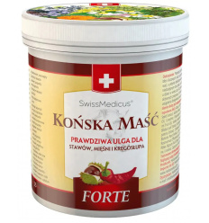 SWISS MEDICUS Forte konská hrejivá masť 500ml