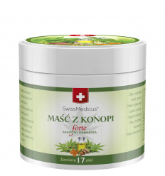 SWISS MEDICUS Forte konopná masť (upokojuje a omladzuje) 50ml