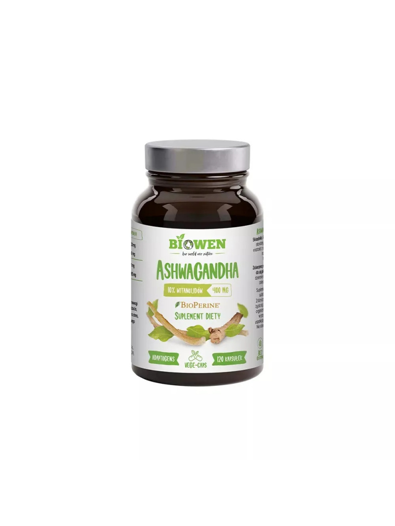 BIOWEN Ashwagandha 400 mg 120 vegánskych kapsúl