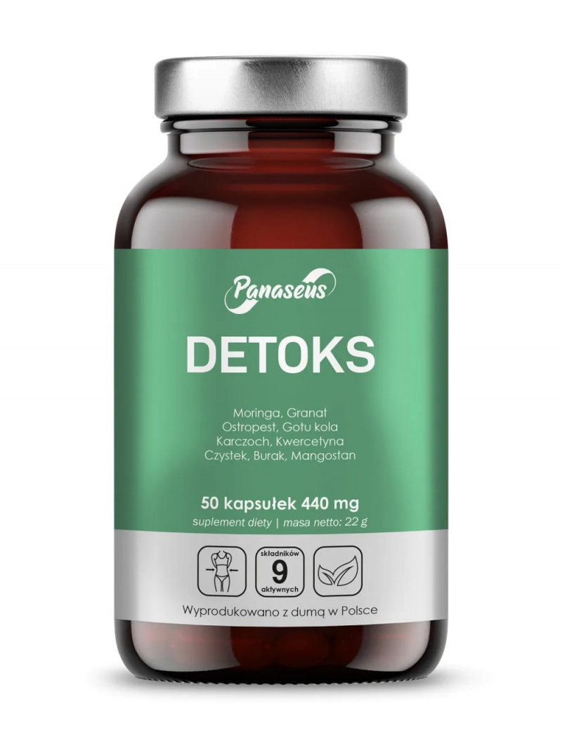 PANASEUS Detox 50 kapsúl