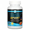 NORDIC NATURALS Vitamín C Gummies Sport (Vitamín C NSF) 120 Gummies Mandarin