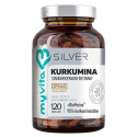 MYVITA Strieborný kurkumín (antioxidácia) 120 kapsúl