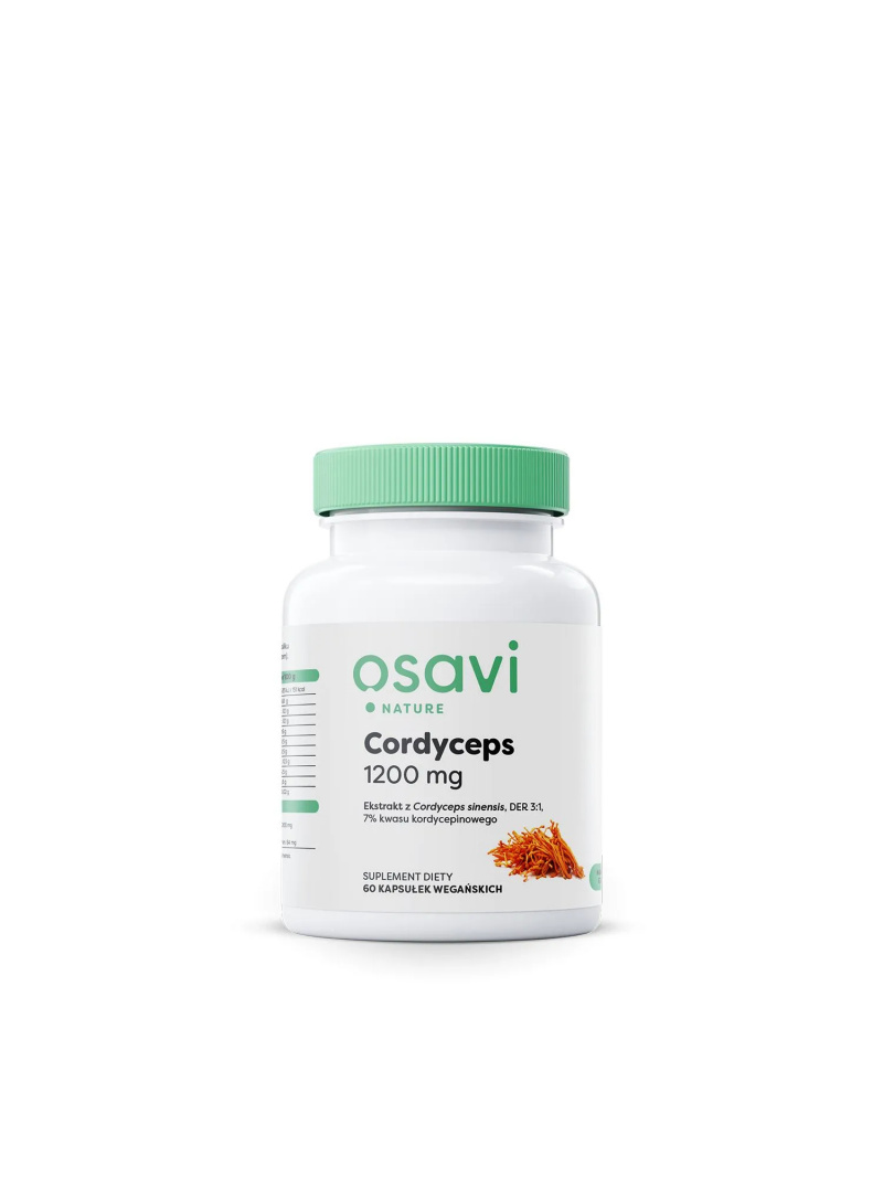 OSAVI Cordyceps 1200 mg 60 vegánskych kapsúl