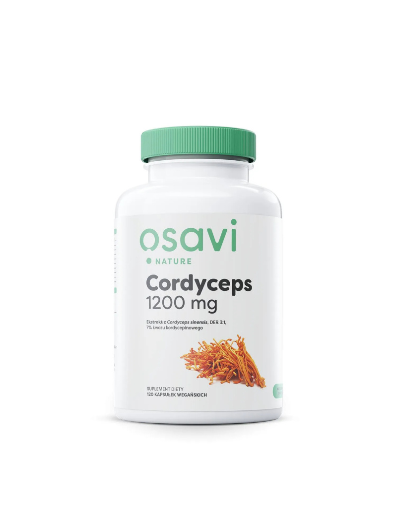 OSAVI Cordyceps 1200 mg 120 vegánskych kapsúl