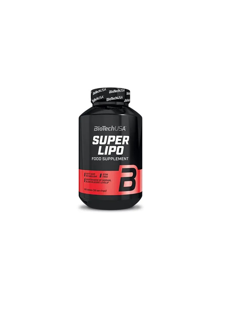 Biotech USA Super Lipo (podpora metabolizmu) 120 tabliet