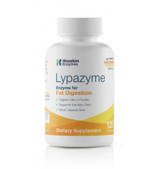 Houston Enzymes Lypazyme (enzýmy na trávenie tukov) 120 kapsúl