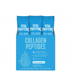 VITAL PROTEINS Kolagénové peptidy (kolagénové peptidy - vlasy / pokožka / nechty / kĺby a kosti) 10 x 10 g prírodné