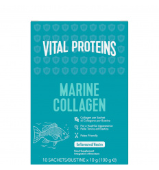 VITAL PROTEINS Morský kolagén (morský kolagén, vlasy, pokožka a nechty, kĺby a kosti) 10 x 10 g