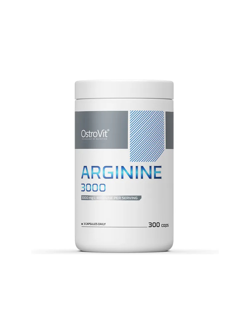 OSTROVIT Arginine 3000 mg (syntéza bielkovín, budovanie svalovej hmoty) 300 kapsúl