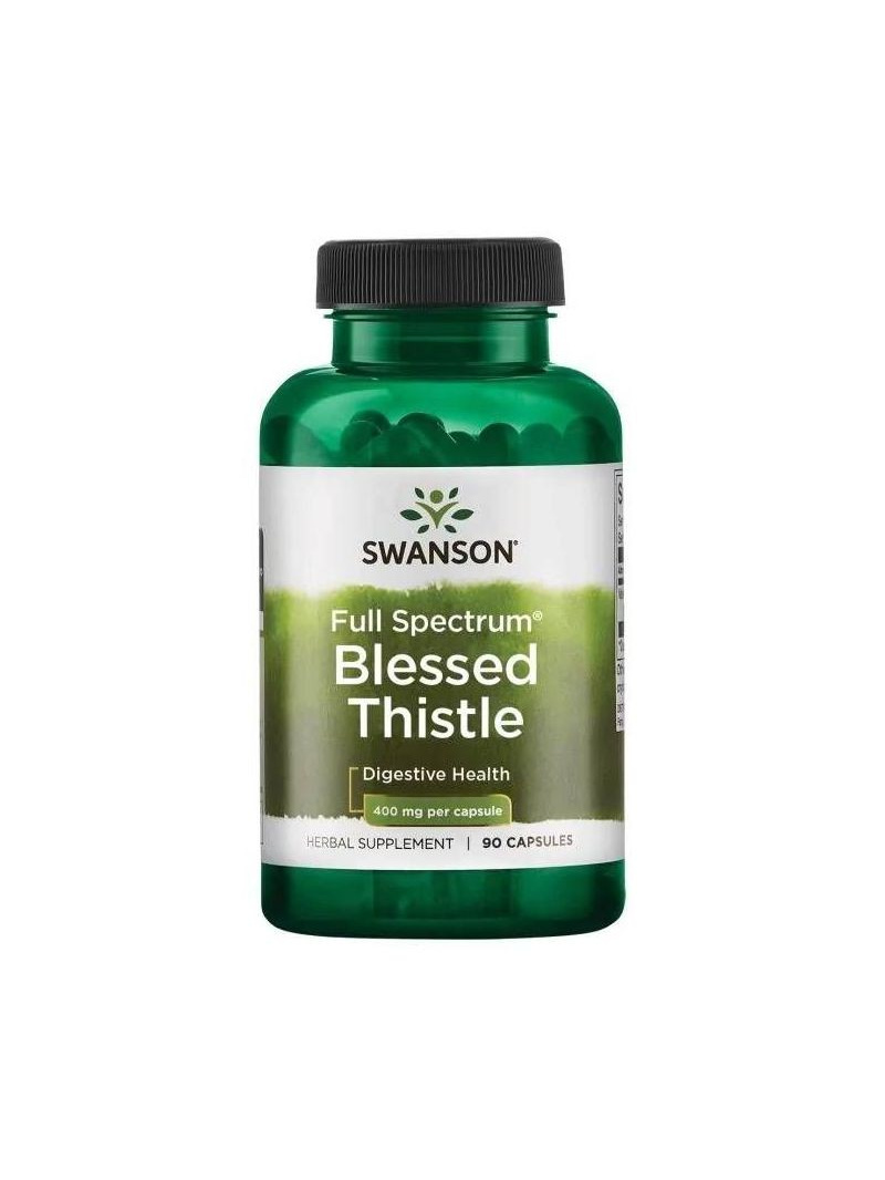 Swanson Full Spectrum Blessed Thistle 400 mg – 90 kapsúl